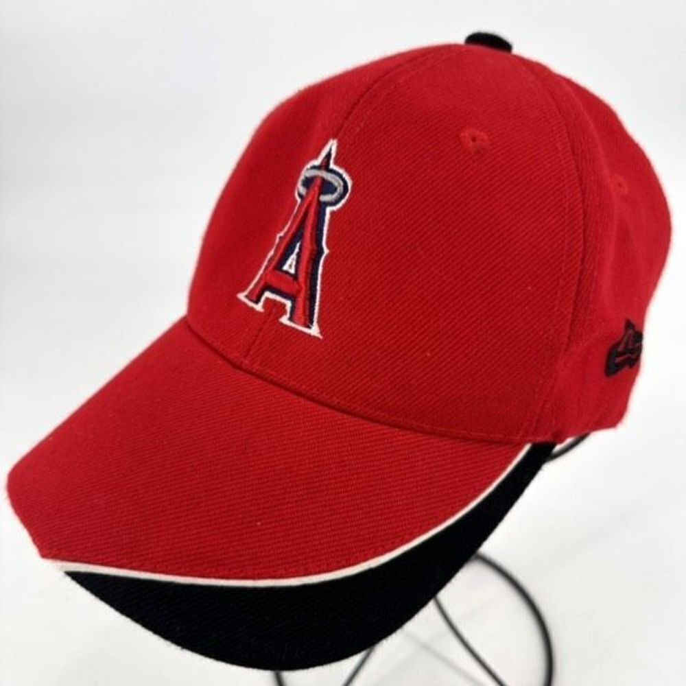 Sports Cap Anaheim Angels Sports Ball Cap OSFM adjustable‎ red & black  unisex